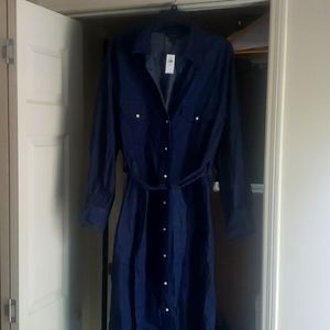 Banana Republic Denim Dress NWT